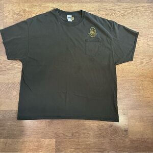 Maserati Men’s Olive Green Gildan Pocket T-shirt US Size 3XL